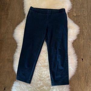 NWT, Denim look Jill soft cropped pants medium